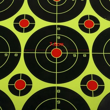 

90Pcs Shooting Targets Adhesive Target Splatter Glow Shot Rifle Paper Target New