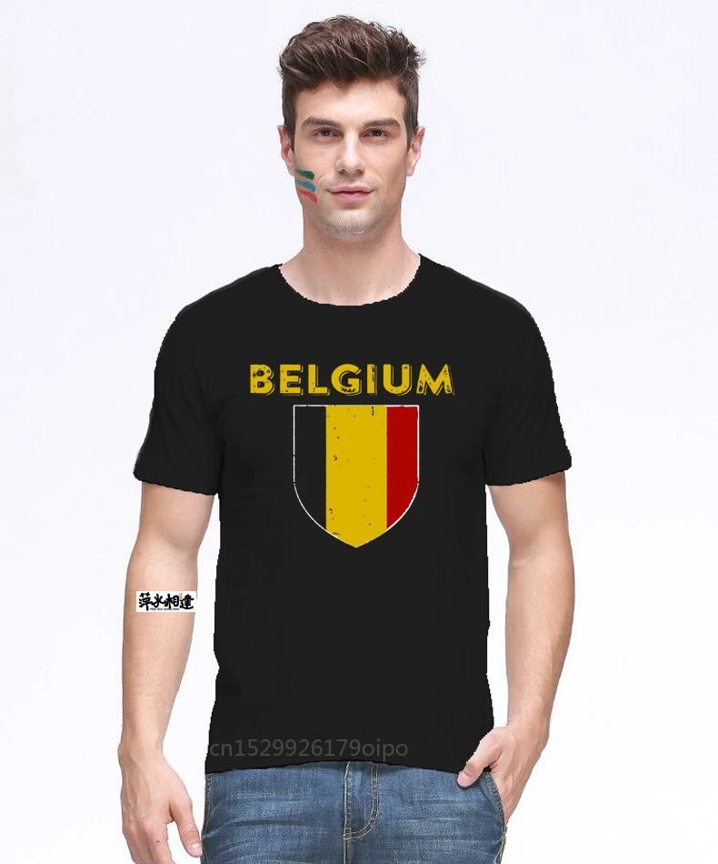 Camiseta con bandera de Bélgica hombre y mujer, camisa de fútbol bandera de Bélgica, blac, orgullo, Unisex|Camisetas| - AliExpress