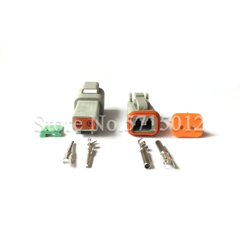 Deutsch DT 2 Pin 22-16AWG Водонепроницаемый Электрический проводной разъем | Обустройство