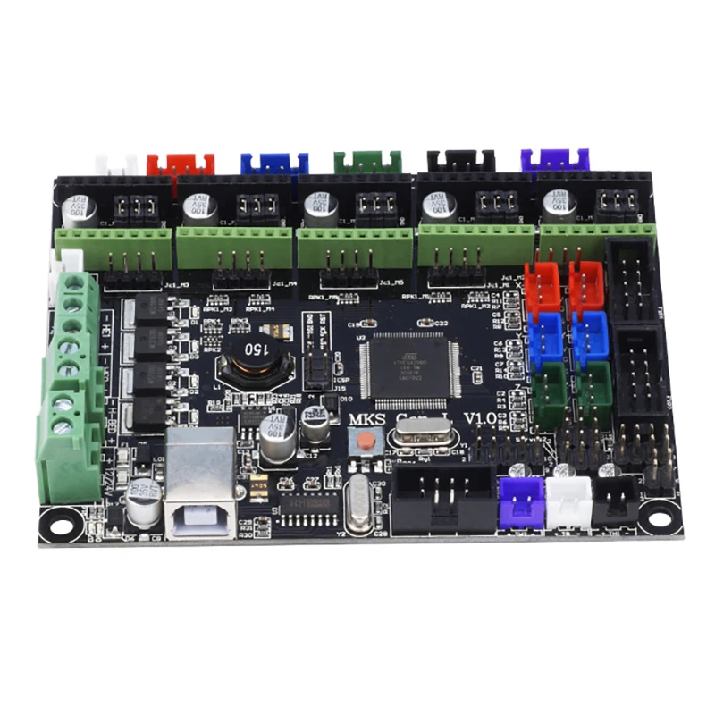 MKS Gen L V1.0 плата управления печатной платы Reprap Ramps 1,4 поддержка TMC2208 V1.2x5 ток драйвера 1.4A с тестером для деталей 3d принтера