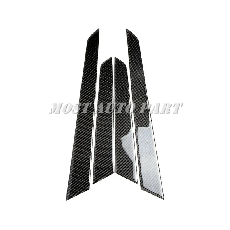 Передняя и задняя панель автомобильной двери из углеродного волокна чехол для Benz