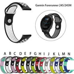 HIPERDEAL Браслет Мягкая силиконовая лента ремешок 20 мм Замена для Garmin Forerunner 245/245M Смарт часы 19Jul25