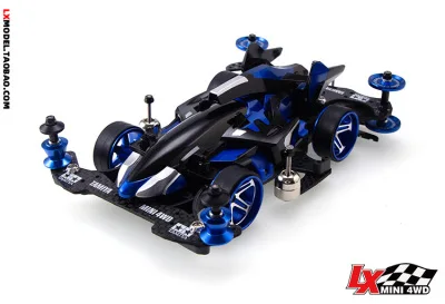 1 Tamiya 18641 Mini 4WD Shooting Proud Star(MA/Chassis) обновленная версия - Цвет: 1
