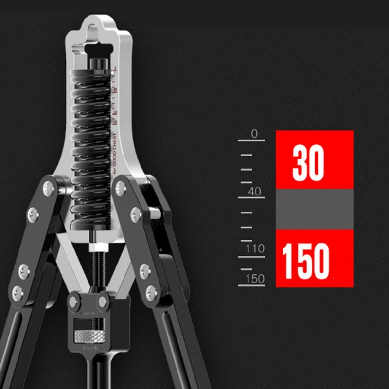 hand gripAdjustable Arm Strength Bar Grip Multi-Force 75Kg50Kg Spring Free Adjustment Strength Fitness Shoulder Push finger pow