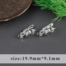  GUFEATHER M950,jewelry accessories,clasp hooks,18k gold plated,copper metal,hand made,diy accessories,jewelry making,4pcs/lot 