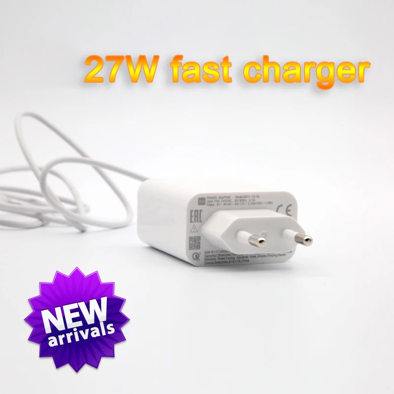 Оригинальное быстрое зарядное устройство Xiaomi 27 Вт turbo charge EU QC 4,0 адаптер usb type c для Mi9 9se note 10 8 6 Redmi opmerking 7 8 8T K20