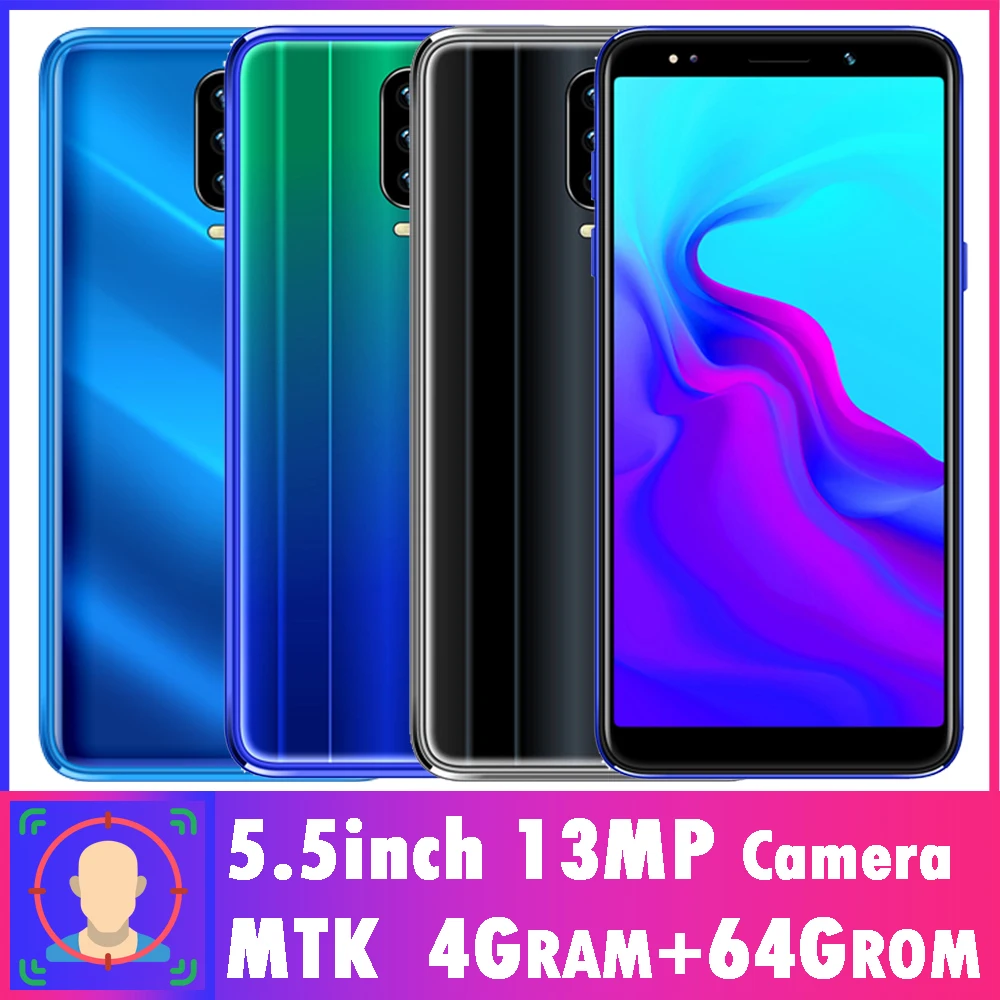 V30 Face ID 5," экран мобильный телефон 4G ram 64G rom MTK смартфоны Android телефоны 13 МП разблокированные Celulars четырехъядерные мобильные телефоны