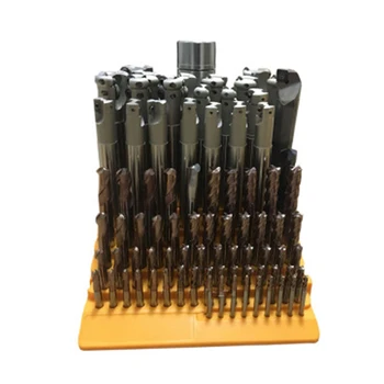 

Household Multi-Function Milling Cutter Bit Storage Box Plastic Desktop Drill Bit Portable Tool Box Storage Box