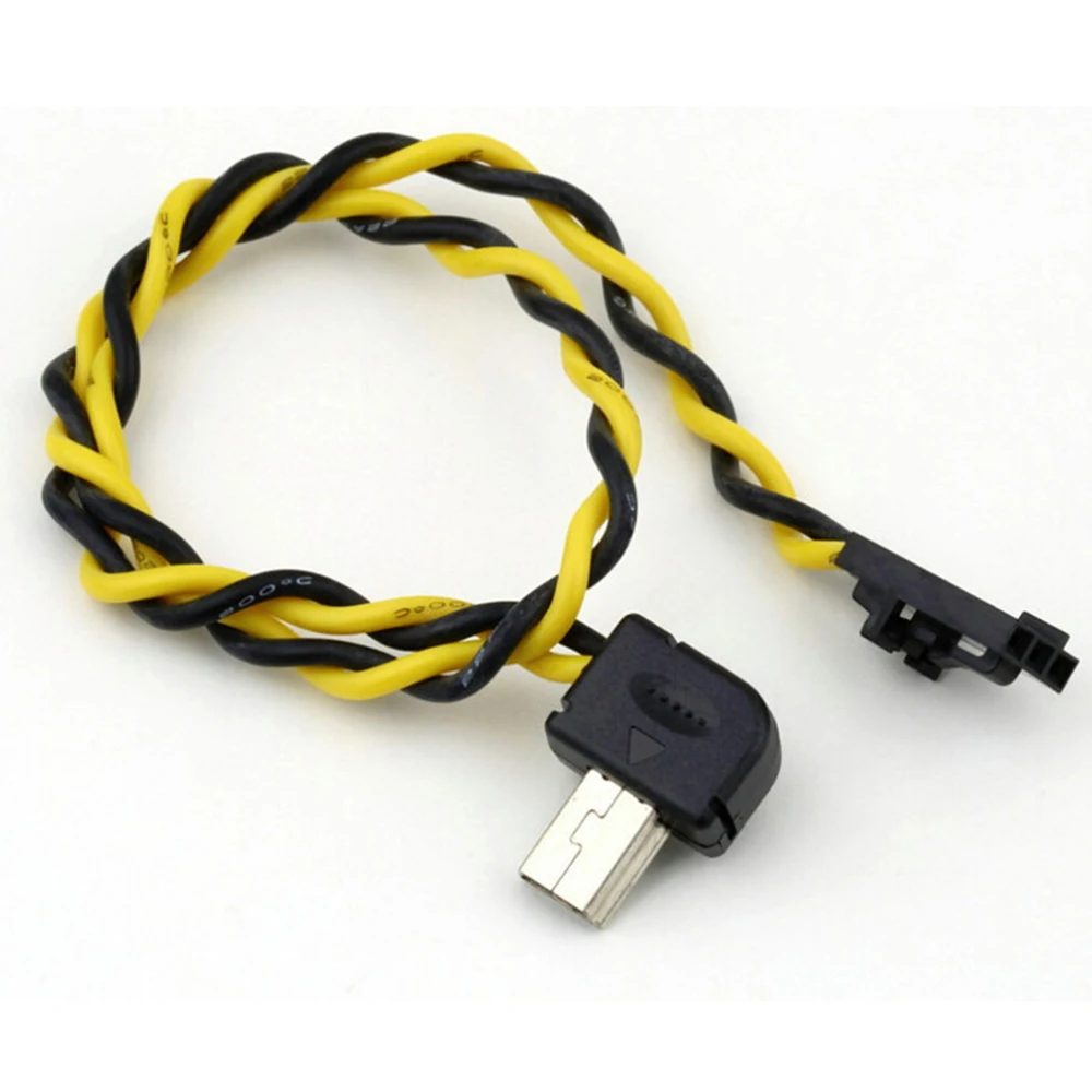 

LS4G Gopro Hero3 USB 90 Degree Connector to AV Video Output Cable FPV Hero 3 For Rc FPV Drone