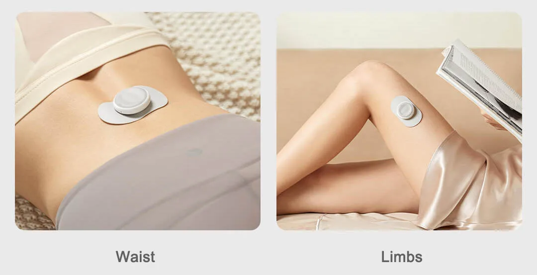 Gadgetoo Youpin Lf Leravan Magic Massage Stickers With Charging Case Tens Pulse