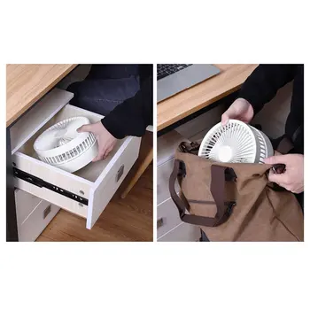 

Handheld Fan Mini Pocket Storage Macarons Small Portable USB Charging Fan Folding Telescopic Rechargeable Fan