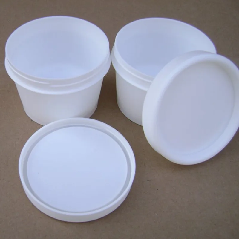 30pcs 50g 2oz White Plastic Cosmetic Jar Face Cream Containers