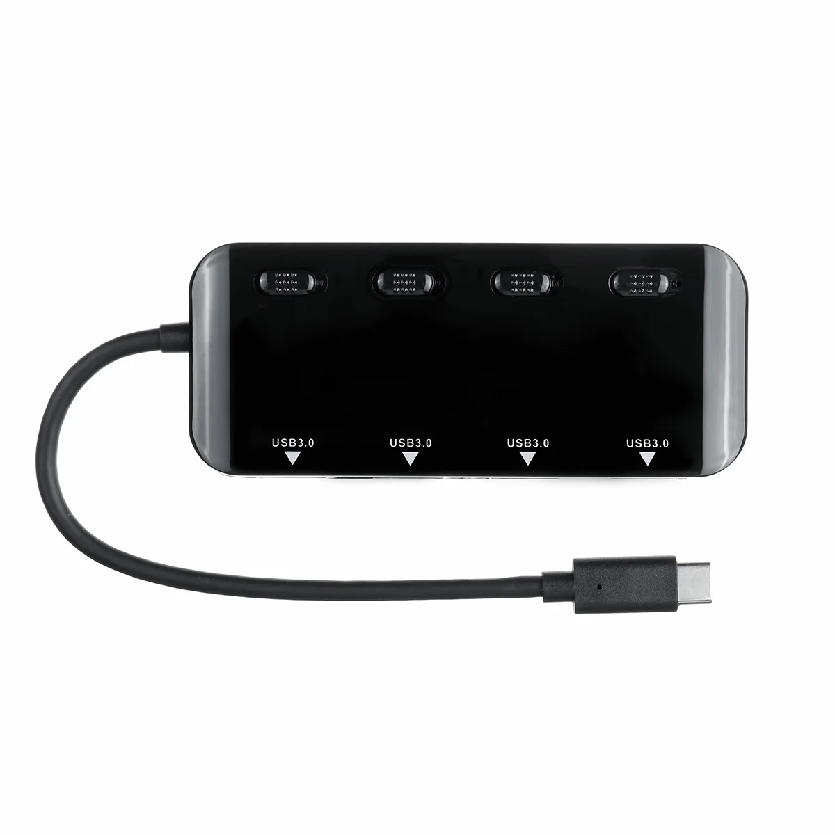 Высокоскоростной 4 порта USB 3,0 концентратор с портом питания USB3.0 сплиттер OTG адаптер для iMac ноутбука Аксессуары для настольных ПК - Цвет: Type C
