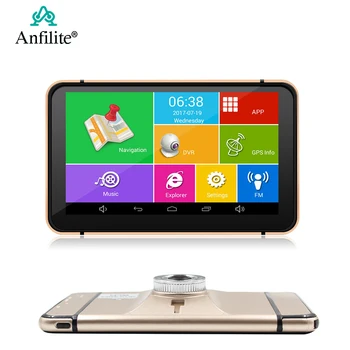 

New 7 inch Car DVR car GPS Navigation Android 1080P Recorder 512Mb 8Gb Vehicle Bluetooth Wifi MTK8127 Gps Navigator