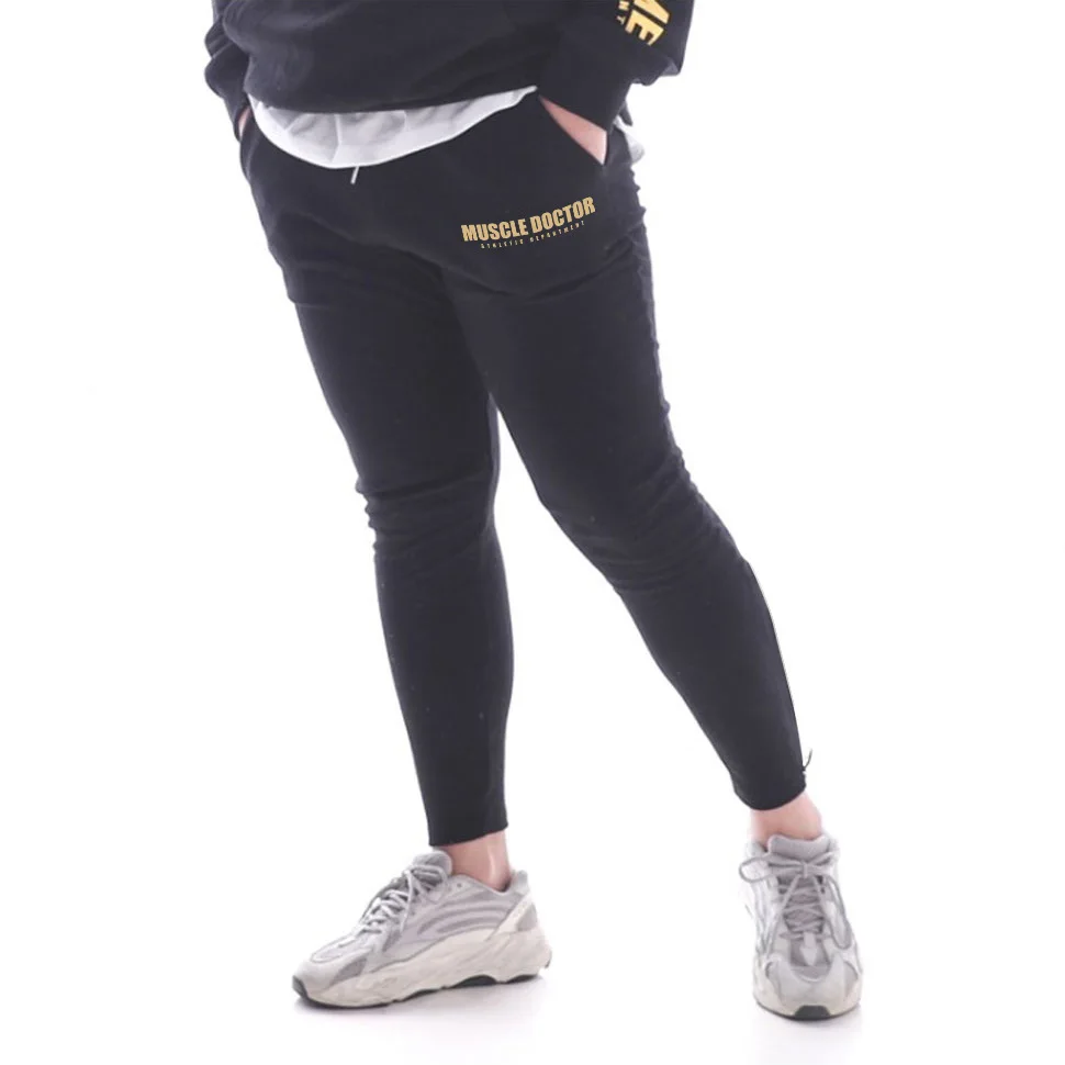 Мужские спортивные штаны Фитнес мужские повседневные штаны баскетбол бодибилдинг спортивные штаны мужские брюки для бега леггинсы