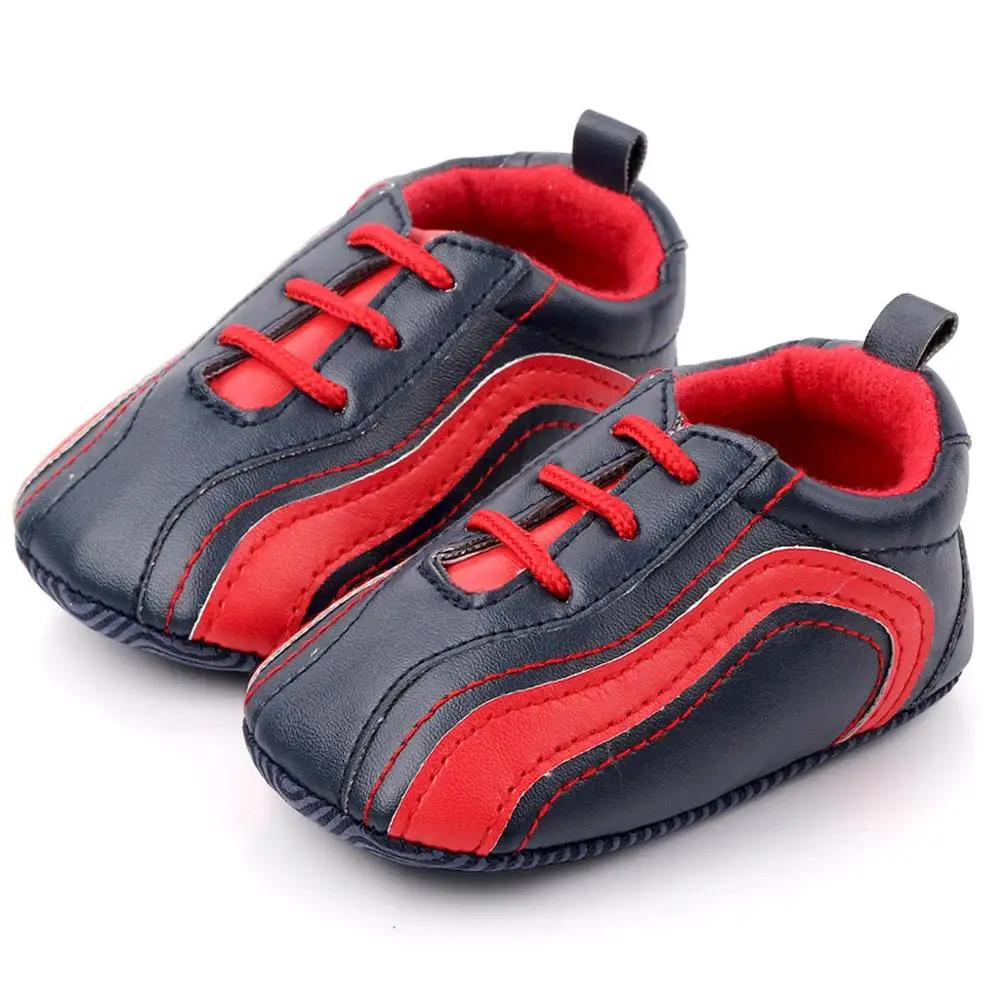 Обувь смешанных цветов с мягкой подошвой в стиле пэчворк для новорожденных и маленьких мальчиков; удобная теплая обувь для малышей с нескользящей подошвой; zapatillas bebe deportiva;#35