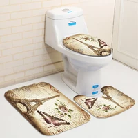 Paris Tower Landscape 3D Waterproof Shower Curtains 4