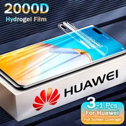 Premium Hydrogel Screen Protector Film - Ultra - Clear, Durable, Self - Healing Protective Film for 1 Pieces (For Huawei Mate 30)