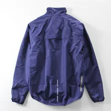 Уличная Повседневная одежда для верховой езды, водонепроницаемый дышащий плащ с воротником-стойкой, куртка с отражающим эффектом ночного видения