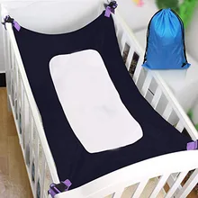 Детский гамак для новорожденных детская спальная кровать безопасная Съемная маленьких детская колыбель эластичный гамак с Регулируемая сетка