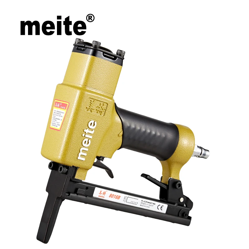 Meite 8016BL пневматический степлер с длинным носом пневматические инструменты Пневматический гвоздильщик пистолет для изготовления дивана/мебели Jun.14 инструмент обновления