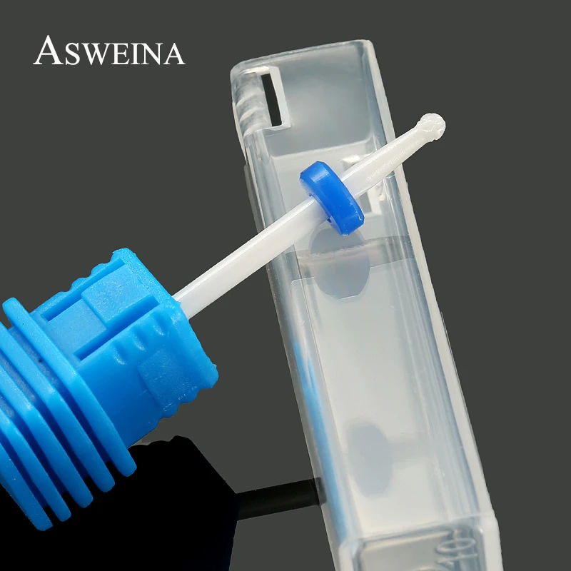 ASWEINA Pro 1 шт. керамический сверло для ногтей, фреза для маникюра, Электрический станок для ногтей