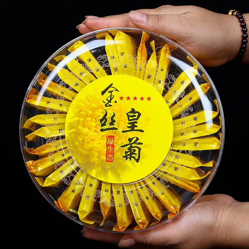 

30bags/box A box Chrysanthemum Tea Gold Silk Royal Super Premium Tongxiang Chrysanthemum Tea Leaves Fire