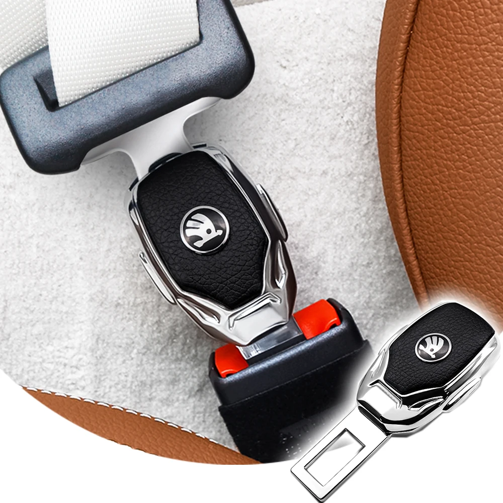 Auto Logo Safety Seat Belt Buckle Car Seat Belt Metal Clip Extension