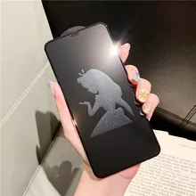 FAYANG Full Tempered Film For Iphone xr xsmax x xs iphone xs max Flower Fairy Cartoon Patterned Tempered Glass Protective Screen