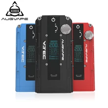Augvape VTEC1.8 200w Electronic Cigarette Mod Auto Bypass V Mode OLED Display 510 Connector Mod Box New Version Vape Box Mod Augvape VTEC1.8 200w Electronic Cigarette Mod Auto Bypass V Mode OLED Display 510 Connector Mod Box New Version Vape Box Mod