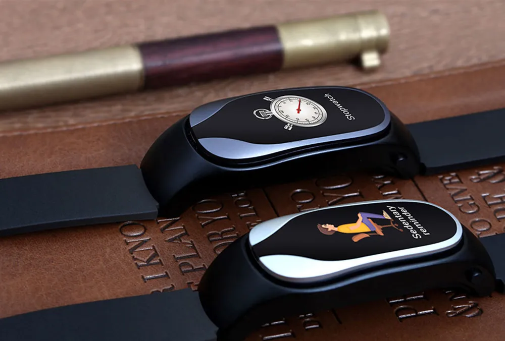 Спортивные наушники KR04 с пульсометром Bluetooth 4,0 для Iphone Xiaomi huawei смарт-браслет на Android IOS