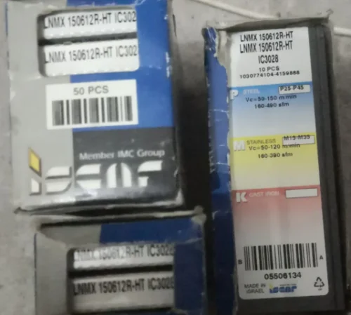 ISCAR 10 шт. твердосплавная вставка LNMX 150612R-HT IC3028