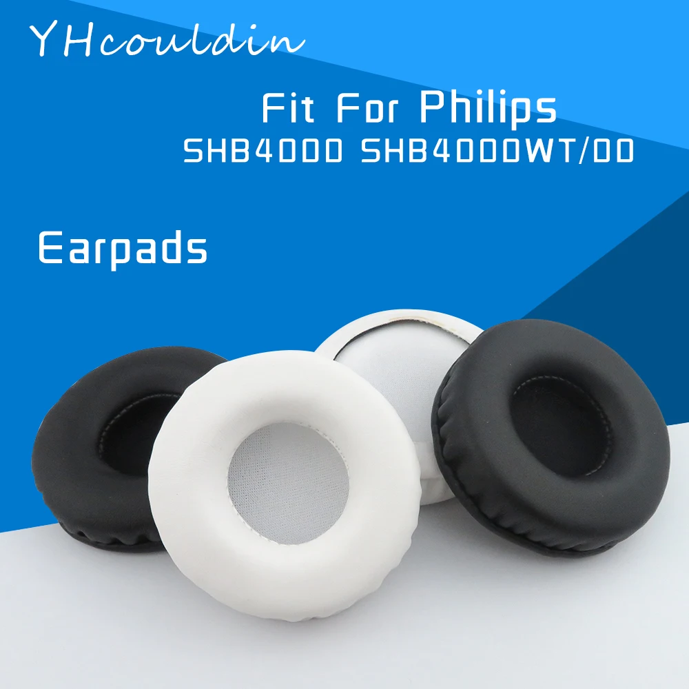 YHcouldin Earpads For Philips SHB4000 SHB4000WT/00 Headphone Accessaries Replacement Leather