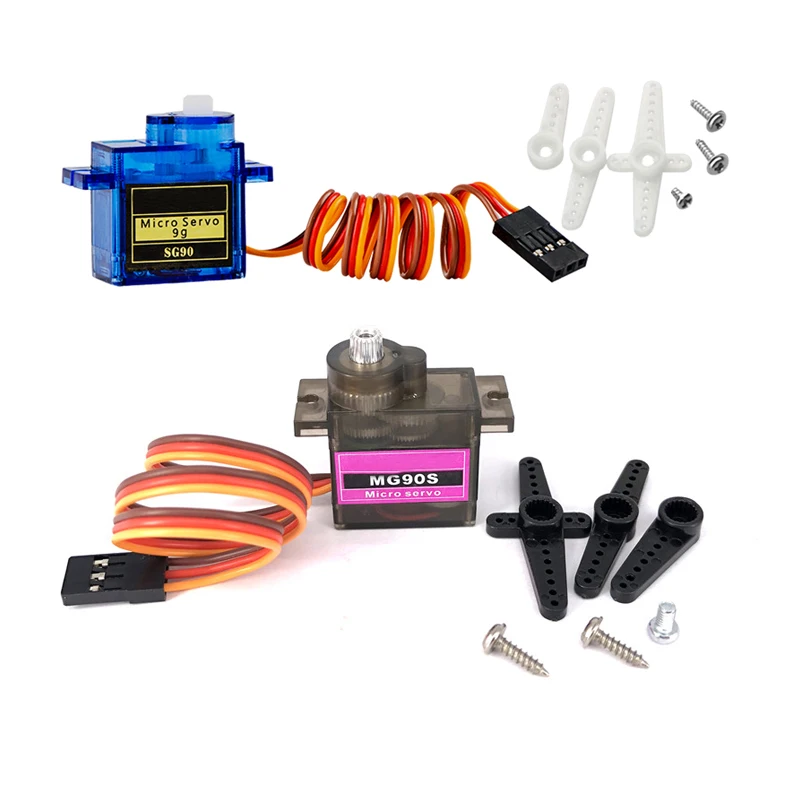 1 шт. Rc Mini Micro 9g 6 кг Servo SG90 MG90S для arduino RC 250 450 6CH вертолета самолета автомобиля лодки |