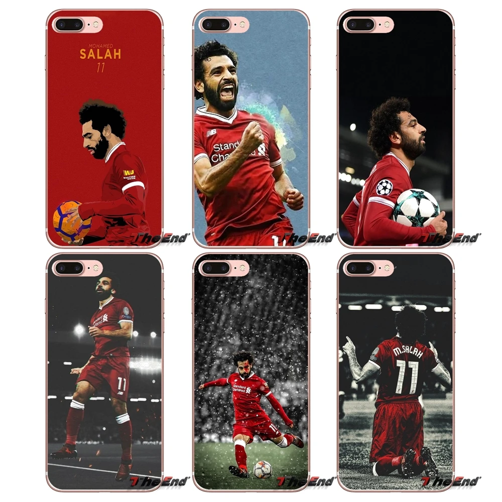 Мягкие прозрачные чехлы mohamed salah для huawei P Smart Y6 Ascend P8 P9 P10 Plus Nova P20 Lite Pro Mini