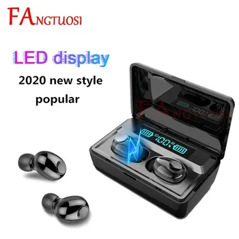

FANGTUOSI TWS Bluetooth 5.0 Earphone Stereo Wireless bluetooth headset Active Noise Cancellation With Mic Handsfree Earbuds