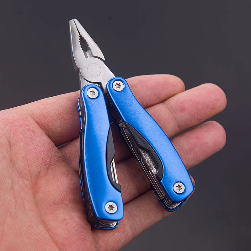 Camping Camping Stainless Steel Tool Pliers Multi-function Pliers Tool Outdoor Folding Portable Knife Pliers Multifunction