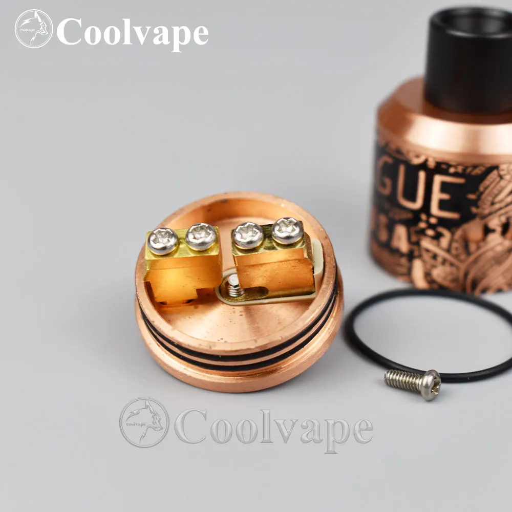 Coolvape ROGUE мод summon mod 24 5 мм 18650 Аккумуляторный механический с rda бак из красной меди