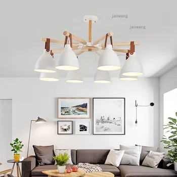 

Nordic LED Decor Chandelier Lighting Modern Simple Dinning Room Loft Chandeliers Home Light Fixtures Bedroom Ceiling Lamps