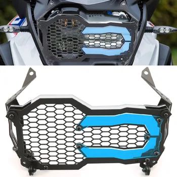 

Motorcycle Headlight Guard Protector Grille Grill Cover For BMW R1200GS R1250GS Adventure ADV LC Blue DRL Headlamp Patch Kit