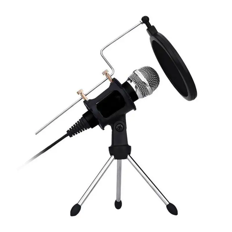 11 мини настольный конденсатор микрофон Plug and Play Home Studio Podcast Запись для домашнего
