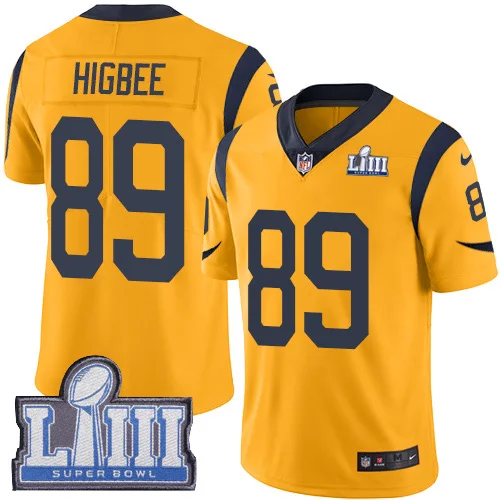 Супер Rams Bowl Лос-Анжелес Джерси 30 Тодд Герли II 99 Аарон Дональд 18 Купер Kupp 12 Брэндин повара сшитые майки - Цвет: 11