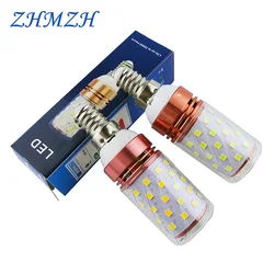 10pcs/lot SMD 2835 LED Bulb AC220V LED Lamp E27 E14 LED Corn Bulb 12W 16W Ultra Brightness Candle LED Light Bulb Indoor Lighting