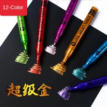 

Acrylic Paint Marker Glass Pen for Rock Painting Ceramic Thick Nib Water-Based Marking Pens Art Supplies Craft Ink Writing