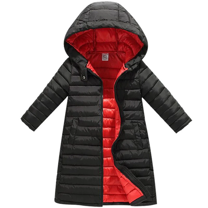 Kids Girls Jacket Autumn Winter Jacket For Girls Coat Baby Warm Hooded Outerwear Coat Clothing Children Down Parkas