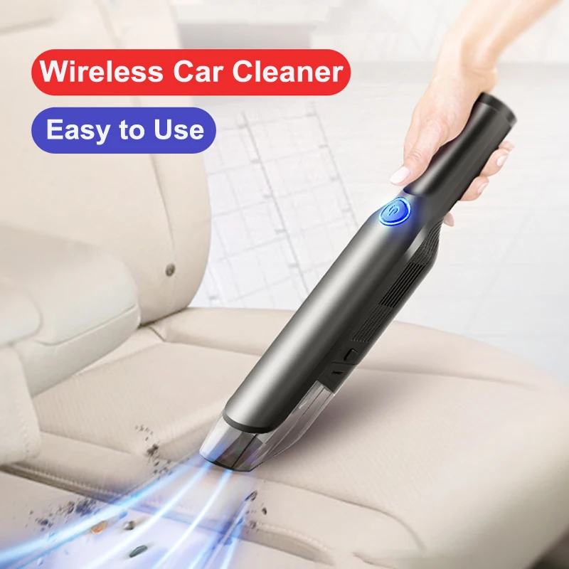 US $24.99 Oppselve Handheld Wireless Vacuum Powerful Cyclone Suction Rechargeable Car Vacuum Cleaner Wet Dry Auto Portable For Car Home PC