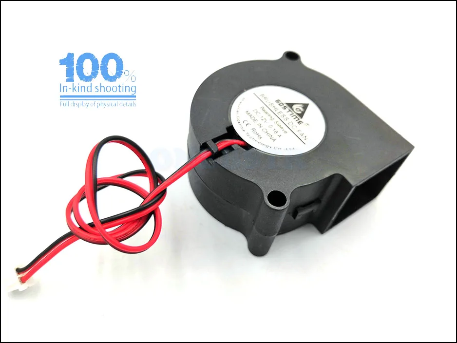 6028 Brushless Turbo Fan DC 12V 24V Blower Cooler Fan DC Centrifugal Blower Fan 60M 6CM 2PIN Heatsink Radiator Free Shipping 8