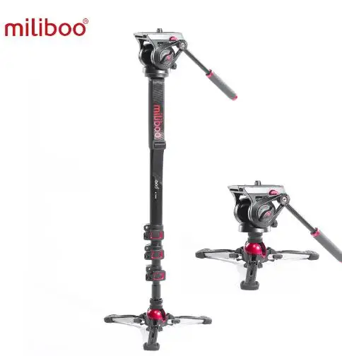 Портативный монопод Miliboo MTT705II из углеродного Алюминиевого волокна для