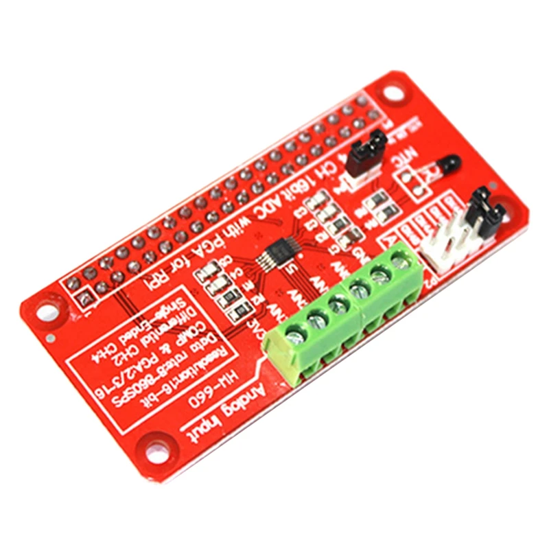 Модуль ADS1115 ADC для Raspberry Pi 3/2/ B + 16-битная Точность выборки аналого-цифровой