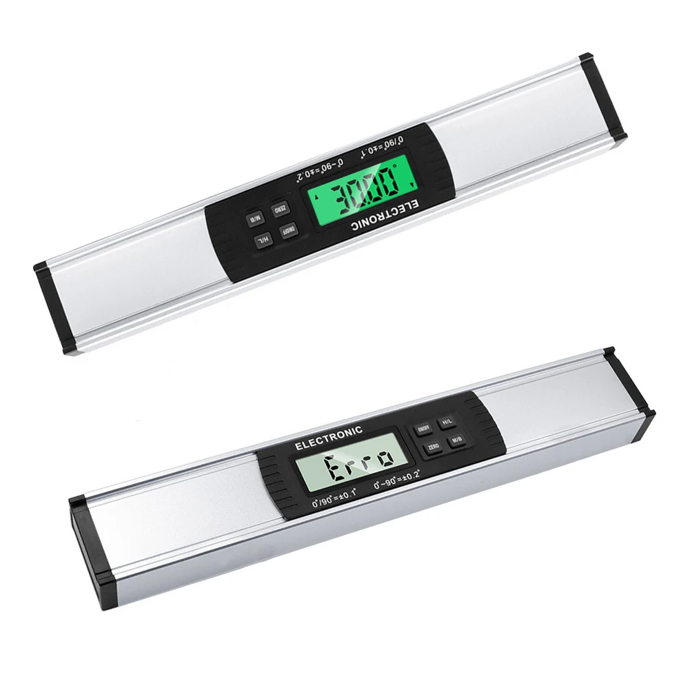 

High Precision Ruler Angle Ruler Caliper Electronic Spirit Level Multifunction Digital Display Inclinometer Goniometer Level